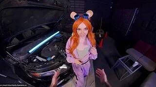 Demi Hawks as cute Gadget Hackwrench Cosplay XXX VR Porn